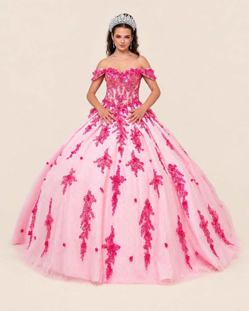 Vestido de XV Nicol en color fucsia