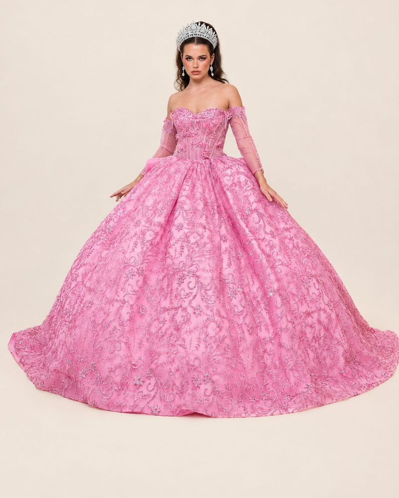 Vestido de XV Nidia en color rosa