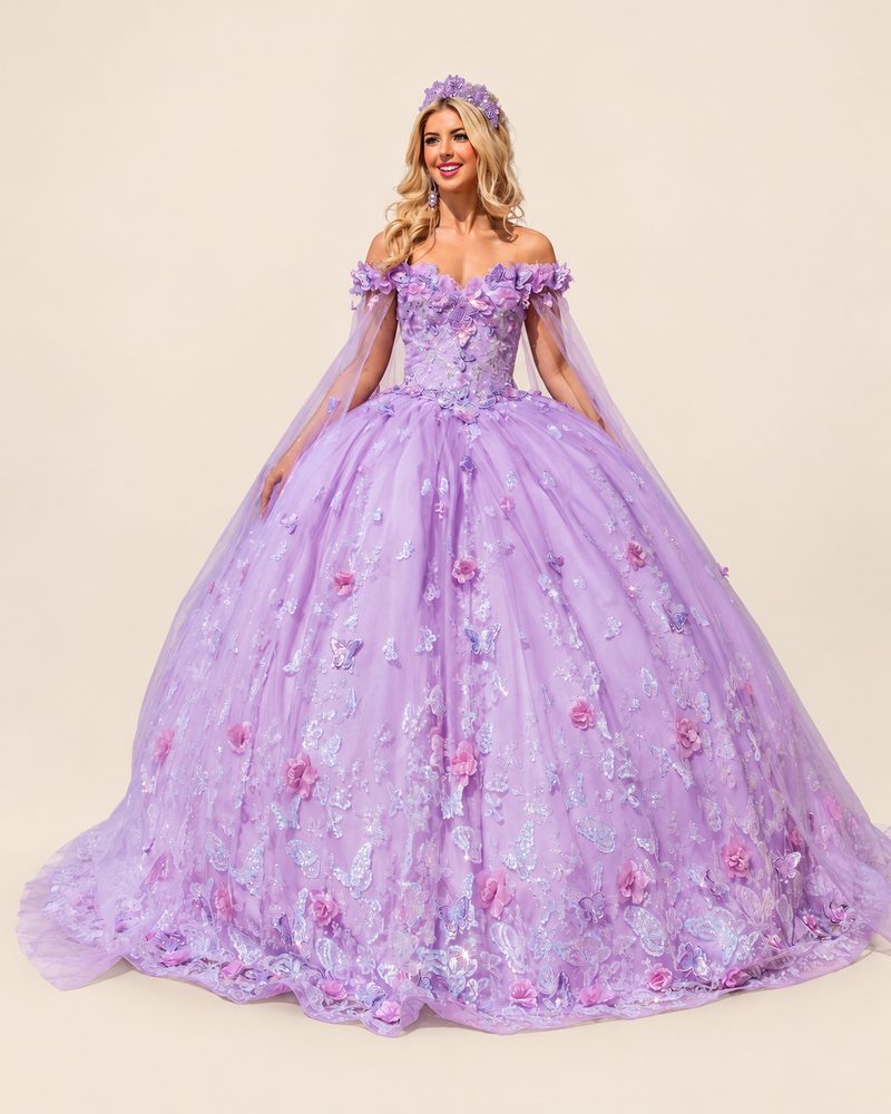 Vestido de XV Norma en color lila
