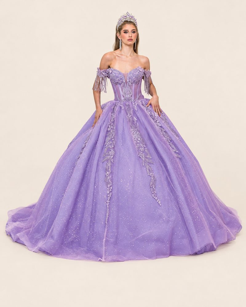 Vestido de XV Oriana en color lila