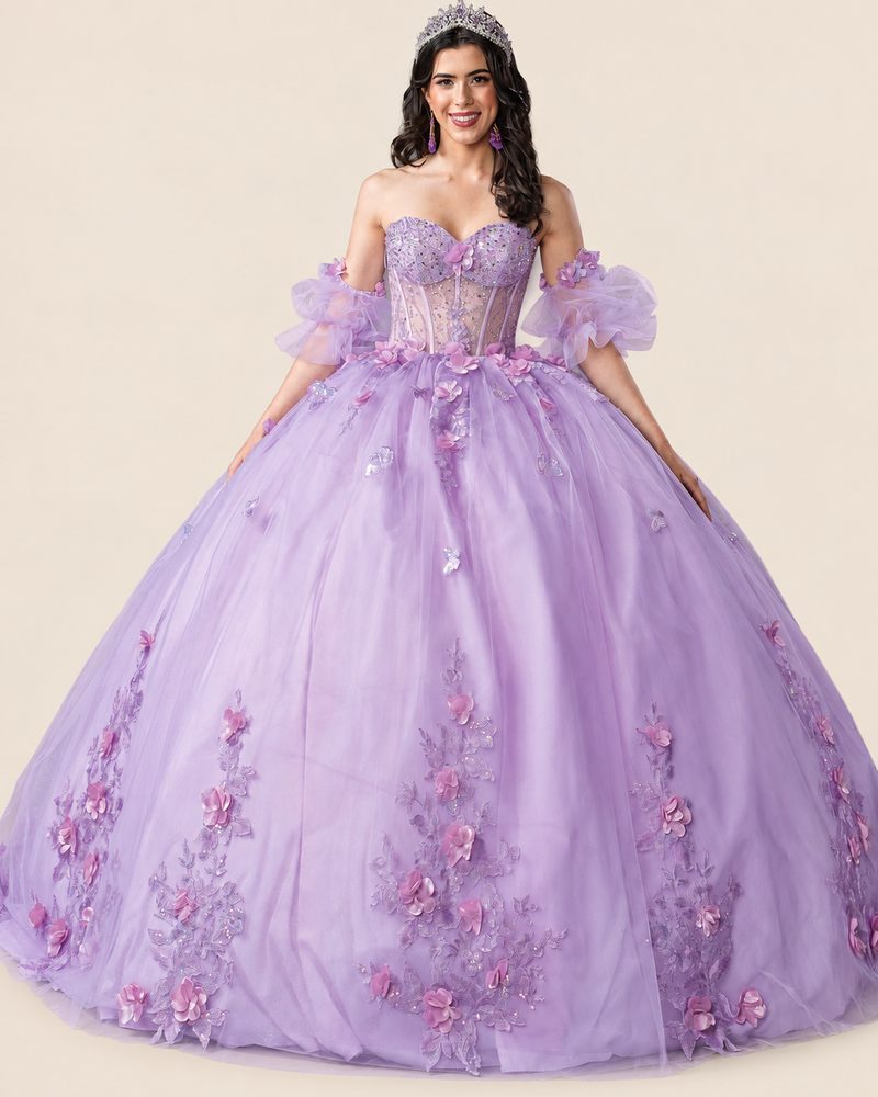 Vestido de XV Tessa en color lila