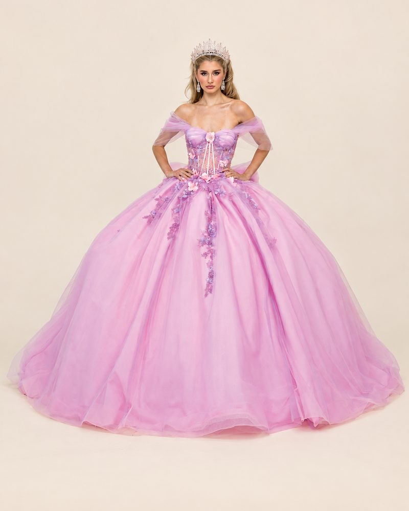 Vestido de XV Vianey en color rosa