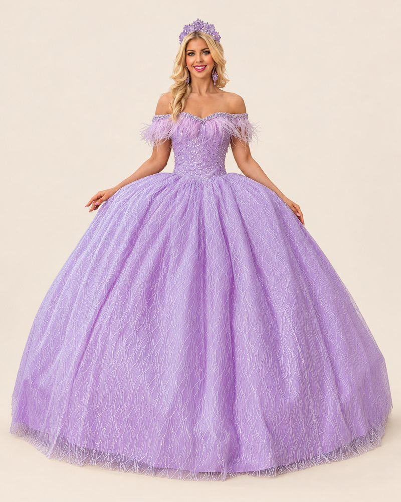 Vestido de XV Vivi en color lila