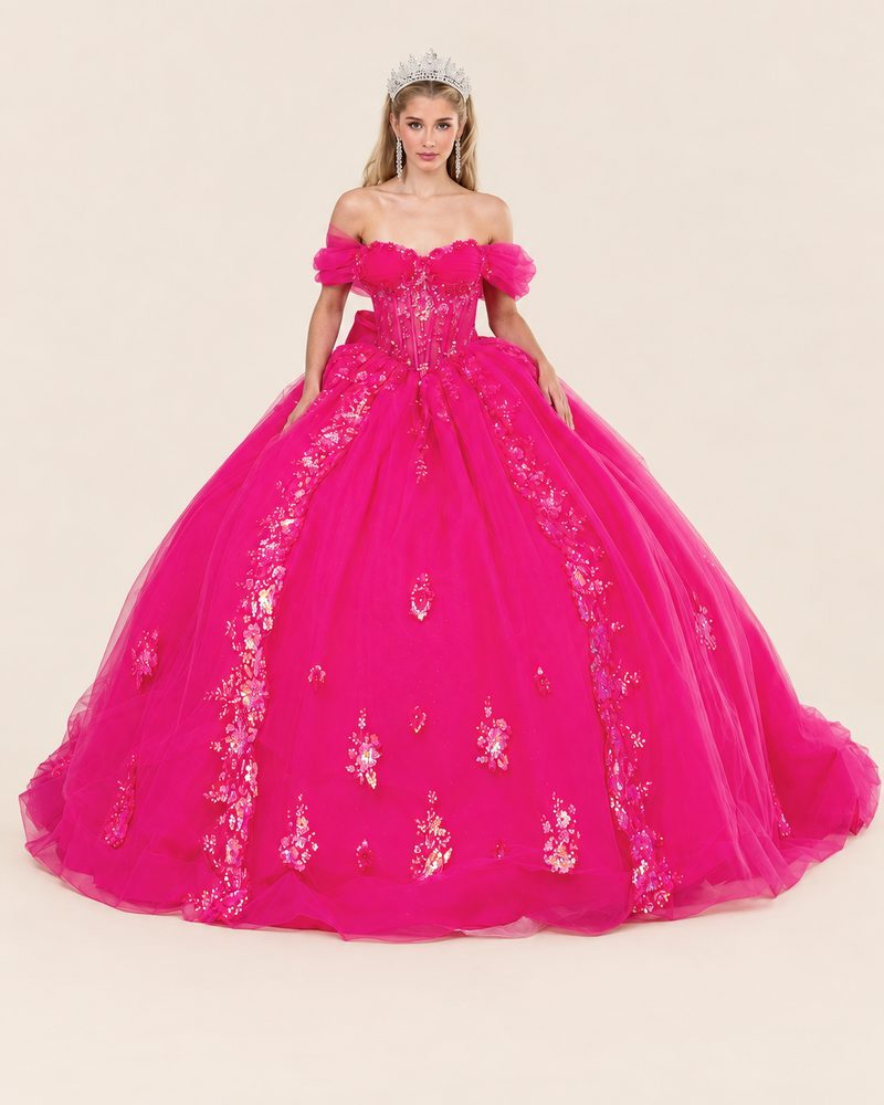 Vestido de XV Wendy en color fucsia