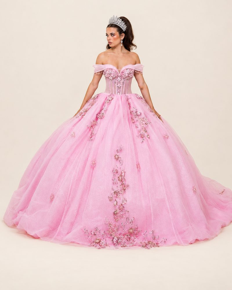 Vestido de XV Yaretzi en color rosa