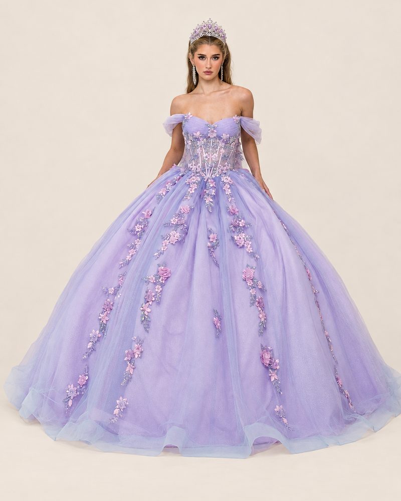 Vestido de XV Zaira en color lila